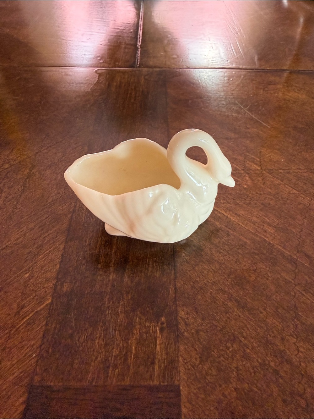 Lenox Ivory Swan Porcelain Trinket Ring Dish, Wedding Cake Topper